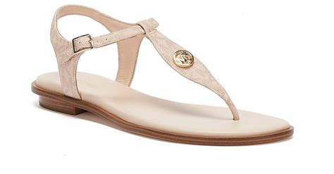 michael kors mallory thong sandals.